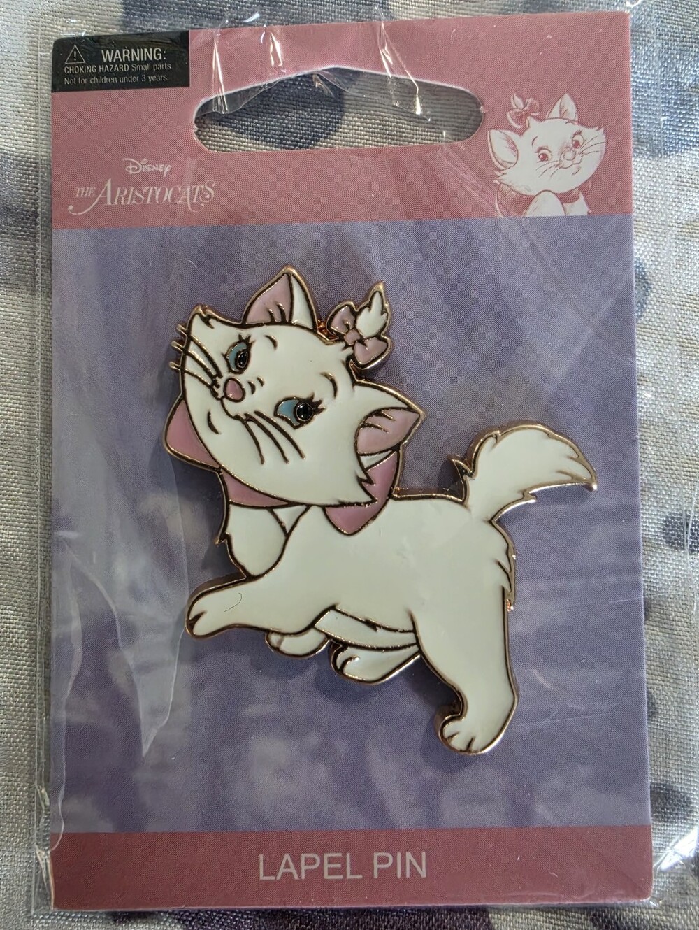 MARIE 2026 DISNEY PIN - NEW